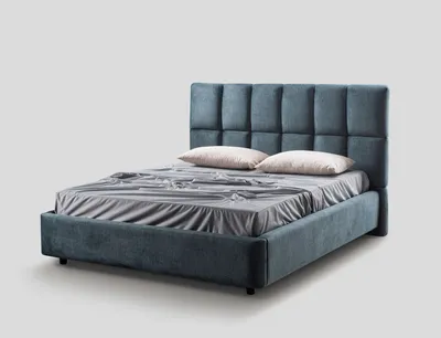 NUVEN bed, front view on a neutral background