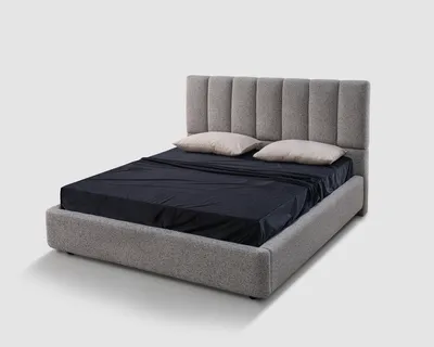 ELDEN bed, front view on white background