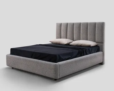 ELDEN bed, corner view on white background