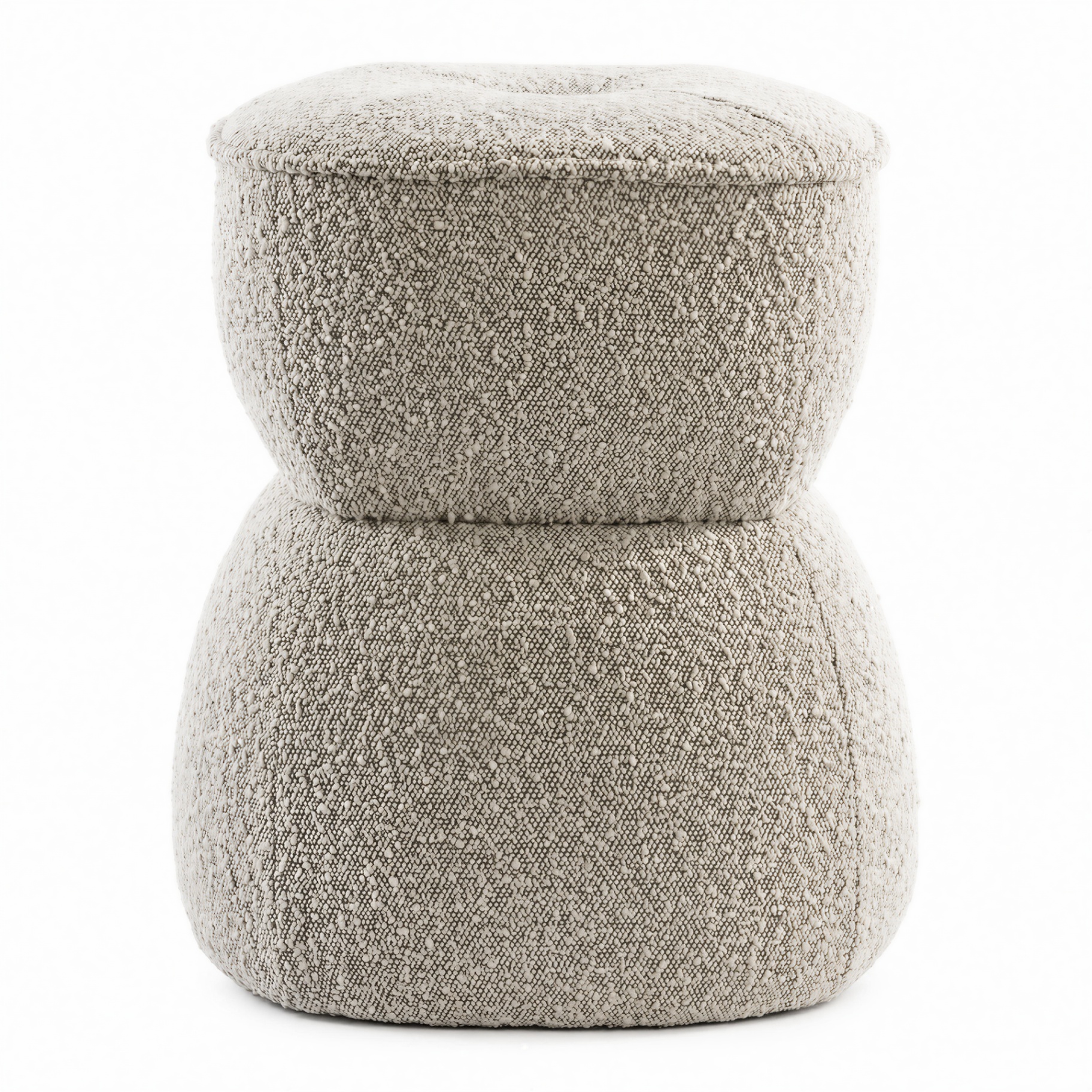 Pouf MILO in tessuto LEGEND, vista frontale
