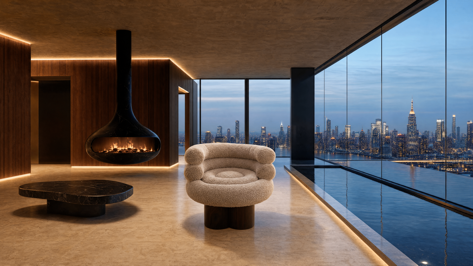 Poltrone OTTO StileSofa — OTTO è una poltrona scultorea di lusso caratterizzata da forme morbide e organiche e da un comfort eccezionale. La silhouette circolare ne fa un raffinato elemento distintivo per interni contemporanei.