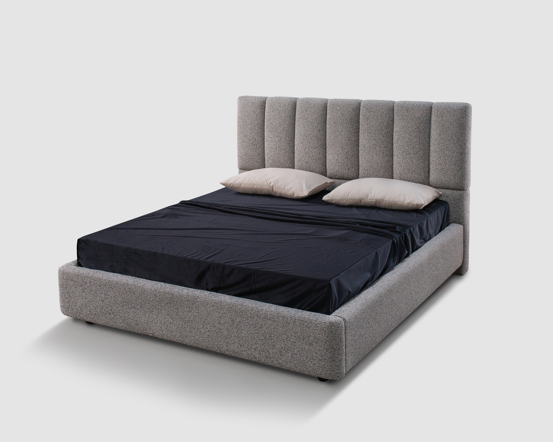 Letto ELDEN, vista frontale su fondo bianco