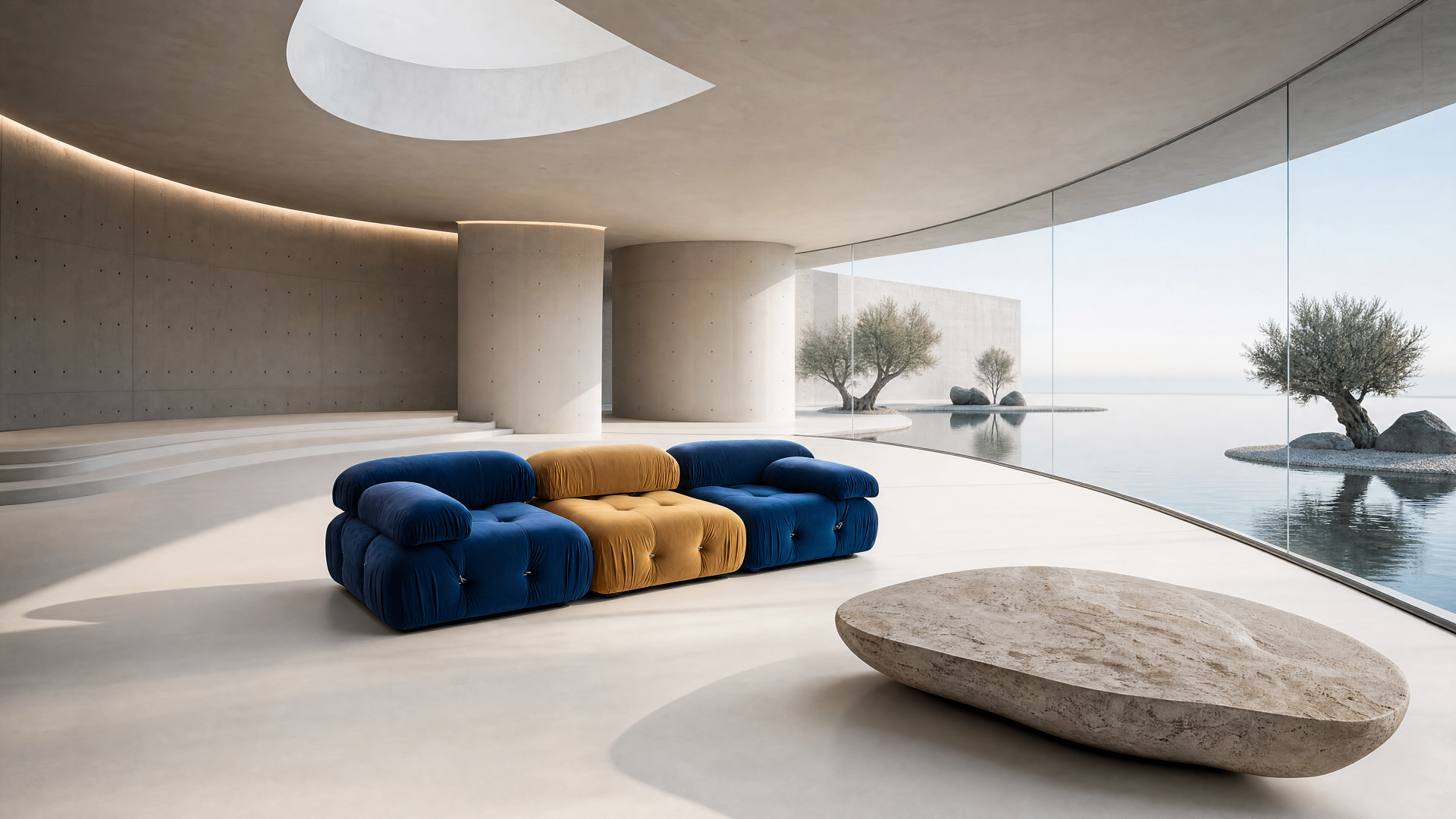Divani SENN StileSofa — SENN è un sistema di divani modulari premium creato per possibilità di design illimitate. Volumi morbidi e scultorei, comfort eccezionale e proporzioni raffinate per comporre ogni configurazione su misura del tuo spazio.