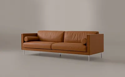 Sofa KAEL, perspektivische Ansicht auf neutralem Hintergrund